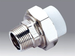 External thread union