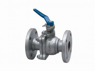 Steel flanged ball valves